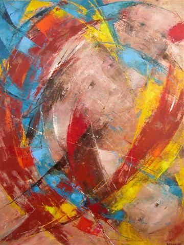 Peinture intitulée "sans titre" par Serrano, Œuvre d'art originale,