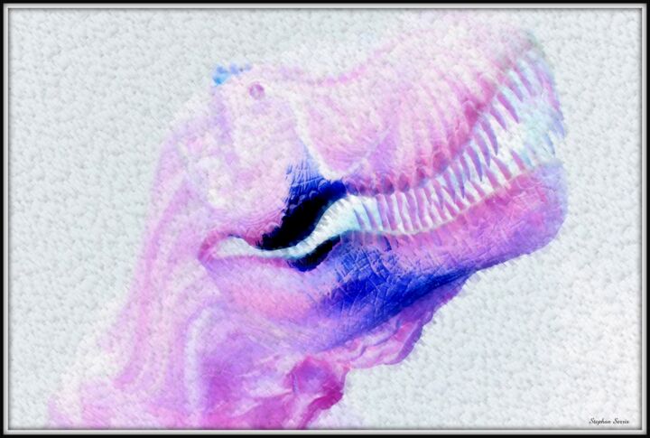 Фотография под названием "Tyrannosaurus Rex" - Stephan Serris, Подлинное произведение искусства, Цифровая фотография