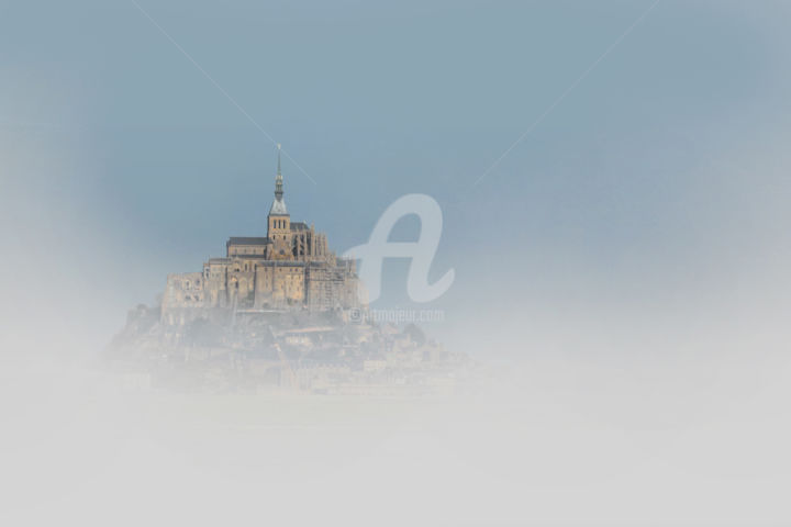 Fotografia intitolato "Le Mont Saint Michel" da Servanep, Opera d'arte originale