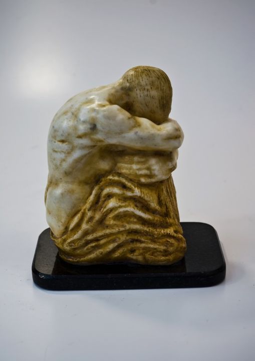 Sculpture titled "taga marble, encaus…" by Seryoja Stefanov, Original Artwork