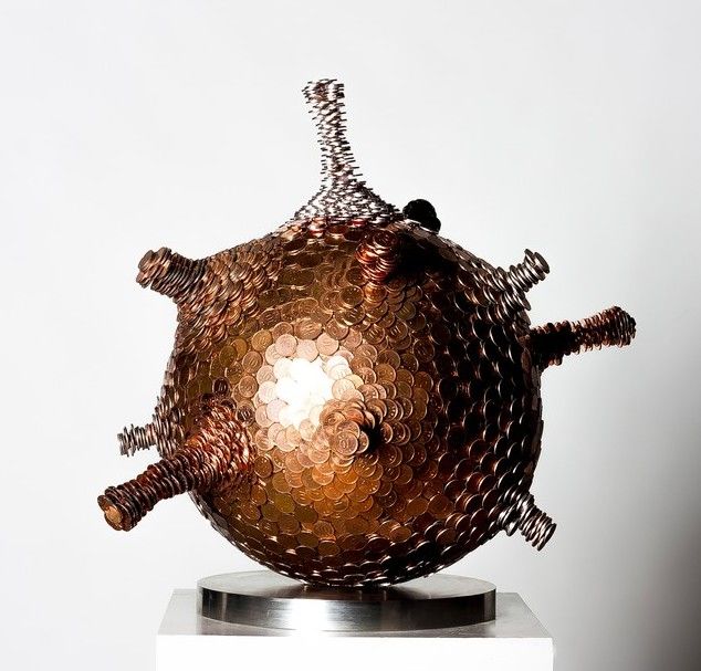 Escultura intitulada "Laminate II" por Seungwoo Kim, Obras de arte originais, Aço inoxidável
