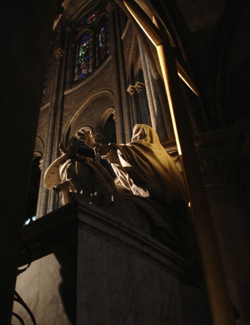 Photographie intitulée "St Séverin" par Sève, Œuvre d'art originale