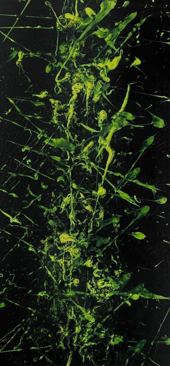 Peinture intitulée "Sharp Sensitivity" par Séverine Pilloud (SEVE Art Visions), Œuvre d'art originale, Bombe aérosol