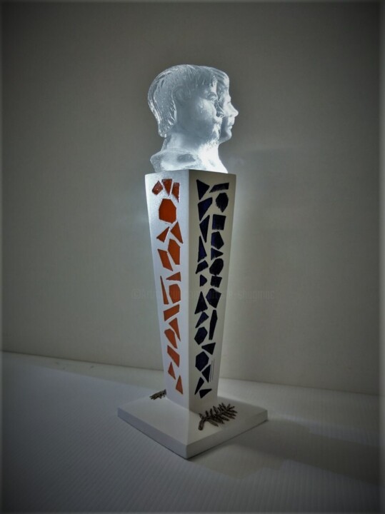 雕塑 标题为“Sculpture Frères ca…” 由Shagmac, 原创艺术品, 树脂