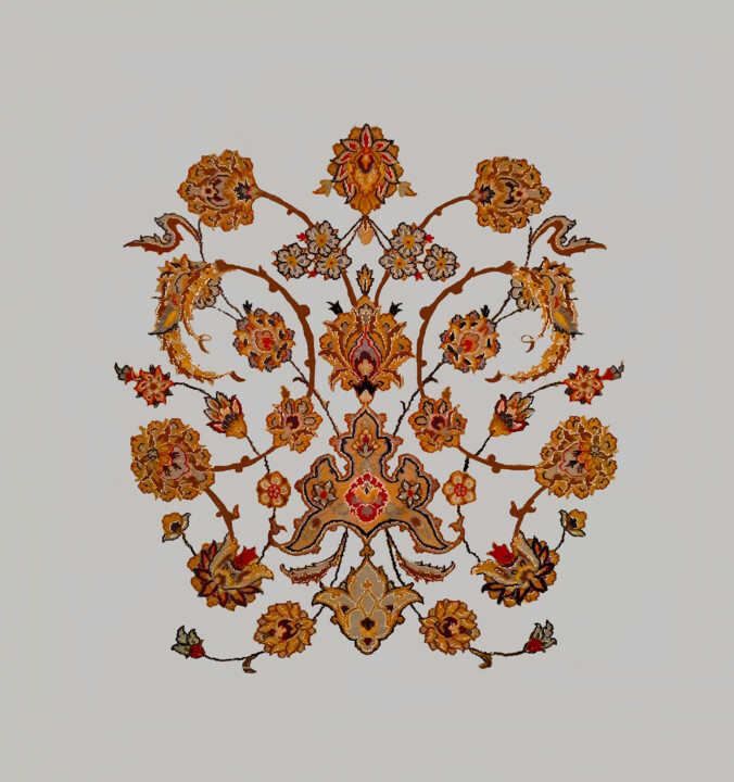 Digital Arts με τίτλο "Floral No. 170" από Shahriar Aghakhani, Αυθεντικά έργα τέχνης, Ψηφιακή ζωγραφική
