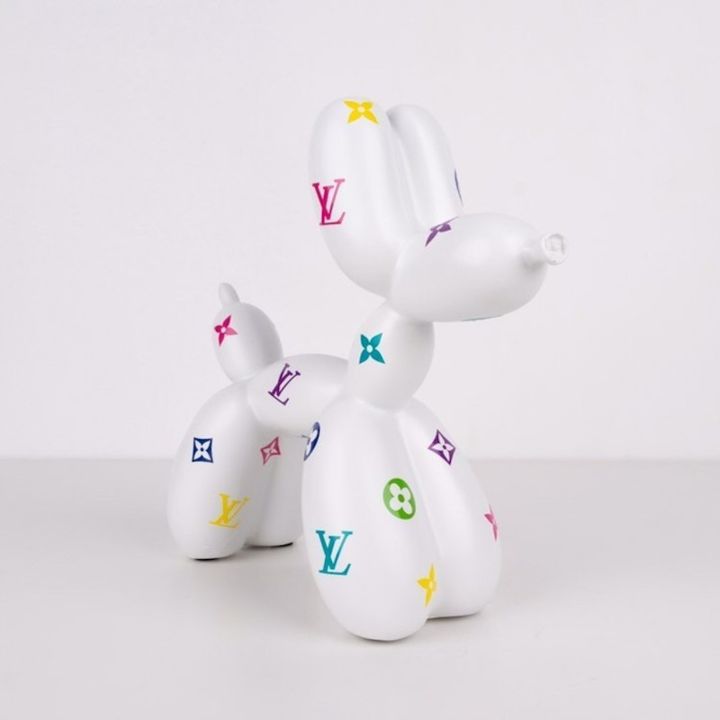 Sculpture intitulée "Balloons Dog" par Shake, Œuvre d'art originale, Résine