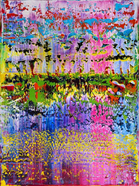 Painting titled "Tahiti" by Shamanov Vadim, Original Art, Oil