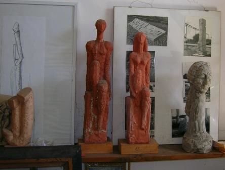 Skulptur mit dem Titel "BildAt.JPG" von Dhia Aldin Shamari, Original-Kunstwerk