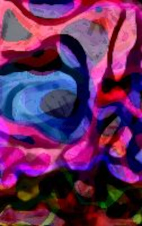 Arte digitale intitolato "Vibrant Energy" da Shanny Ask Lasasa, Opera d'arte originale, Pittura digitale
