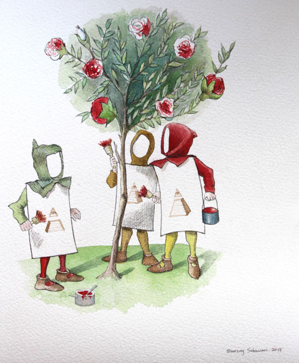 Painting titled "The More There Is O…" by Shanzay Subzwari, Original Art, Gouache