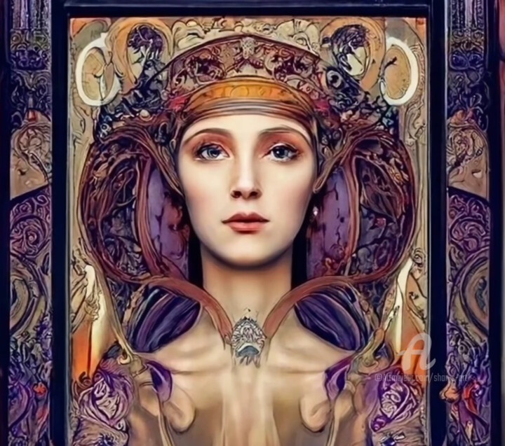 Digital Arts titled "Princess, Queen Roy…" by Shar'S Art, Original Artwork, AI generated image