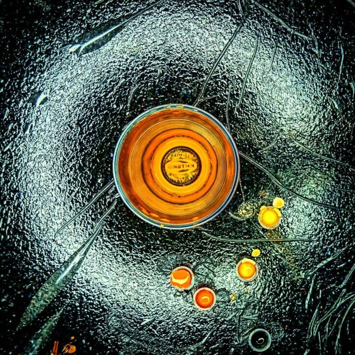 Фотография под названием "Солнце в стакане" - Сергей Шарай, Подлинное произведение искусства, Цифровая фотография