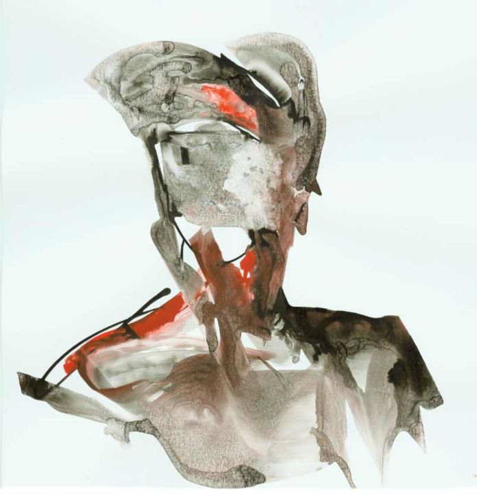 Painting titled "she who is many" by Shara Banisadr, Original Art,