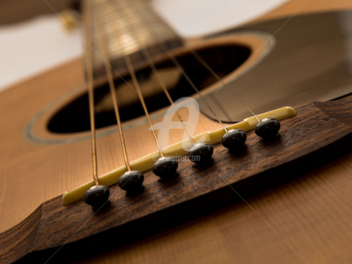 Photography titled "Guitar-8" by Sharlie Evans, Original Artwork, Digital Photography