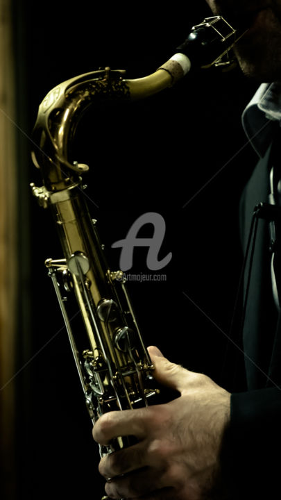 Photography titled "Saxophone-4" by Sharlie Evans, Original Artwork, Digital Photography