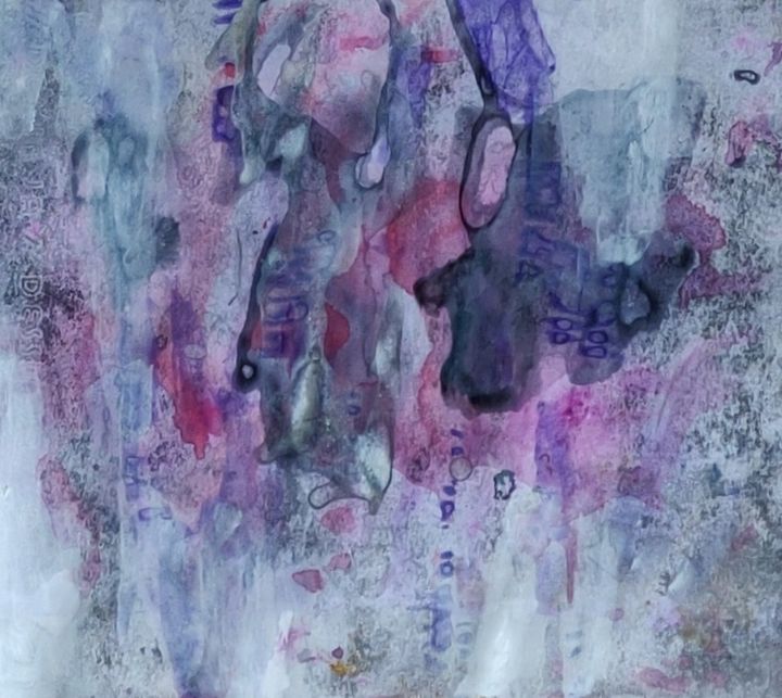 Картина под названием "The World" - Sharmila Gupta, Подлинное произведение искусства, Акрил