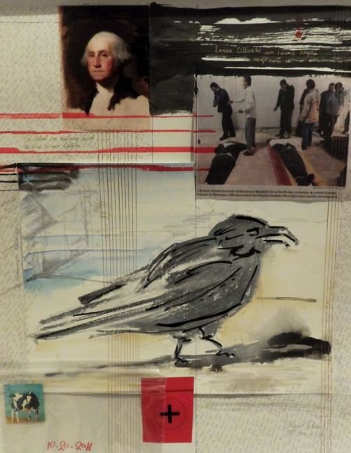 Collages intitolato "10-20-2011" da Shejuti Taleb, Opera d'arte originale
