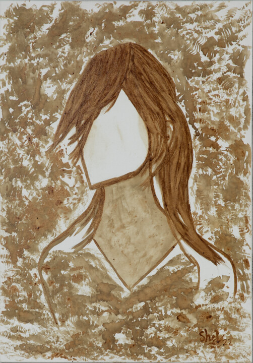 Pintura titulada "Candid Spark" por Shelina Khimji, Obra de arte original, Acuarela Montado en Bastidor de camilla de madera