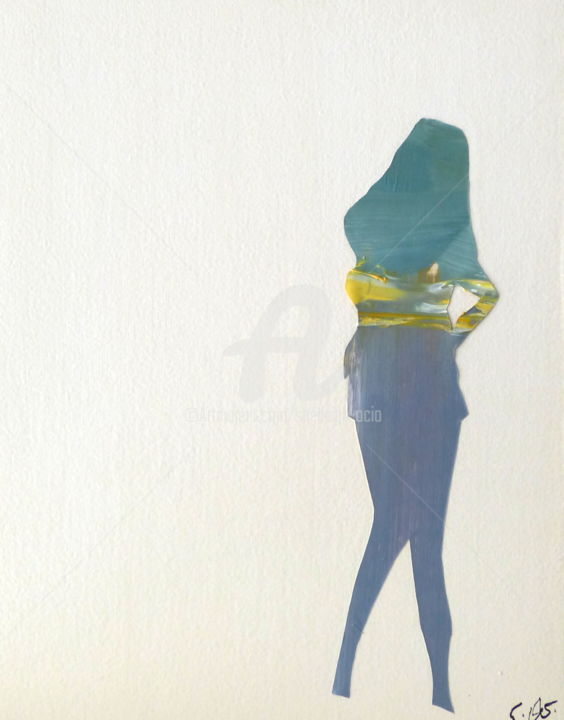 Ζωγραφική με τίτλο "Inner reflections 3" από Shelleigh Ocio, Αυθεντικά έργα τέχνης, Λάδι