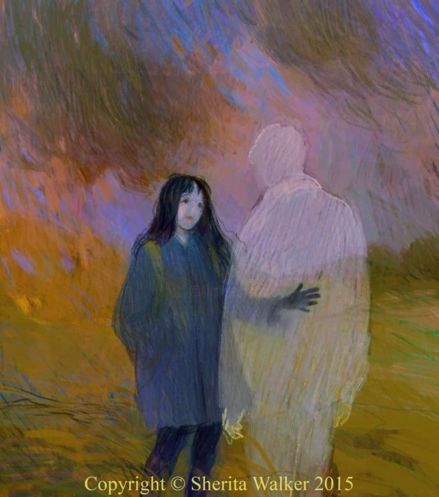 Digital Arts titled "The Silent Voice -…" by Sherita Walker, Original Art, Oil