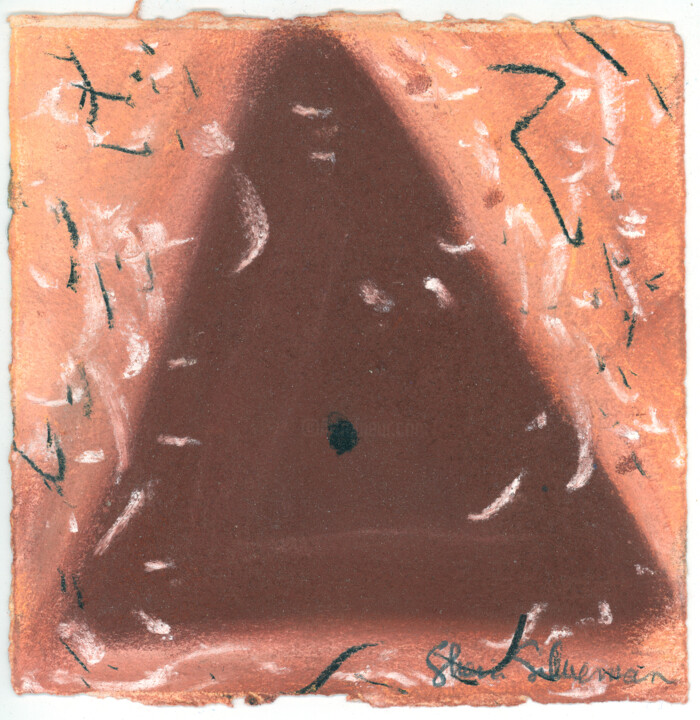Картина под названием "BMoCA 11: Nataraja" - Sherri Silverman, Подлинное произведение искусства, Пастель