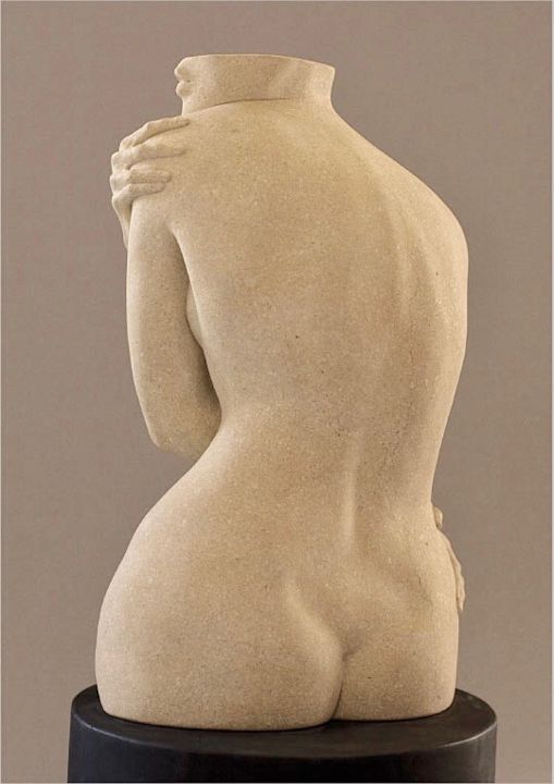 Escultura titulada "Embrace" por Sherry Tipton, Obra de arte original, Piedra