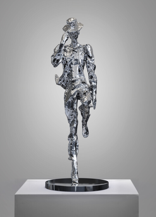 Sculpture intitulée "A TIME REMEMBERED 4" par Shi Jun Liu, Œuvre d'art originale, Bronze