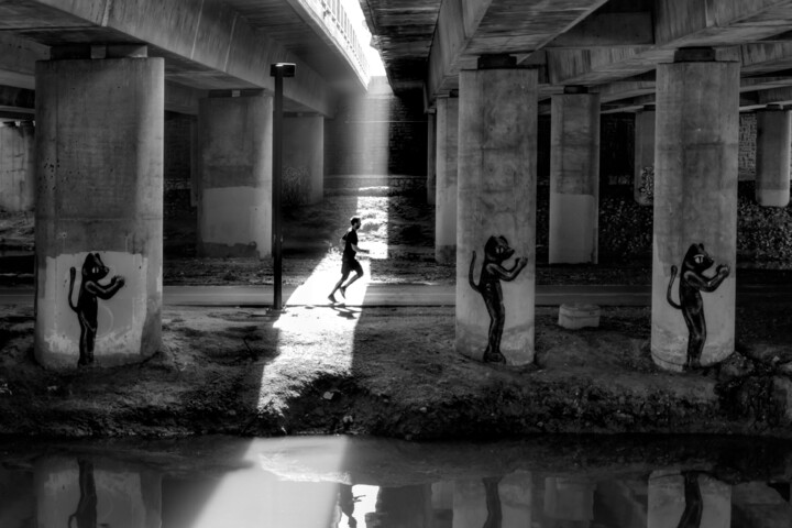 Fotografia intitulada "Blade Runner" por Shimon Rottenberg, Obras de arte originais, Fotografia digital