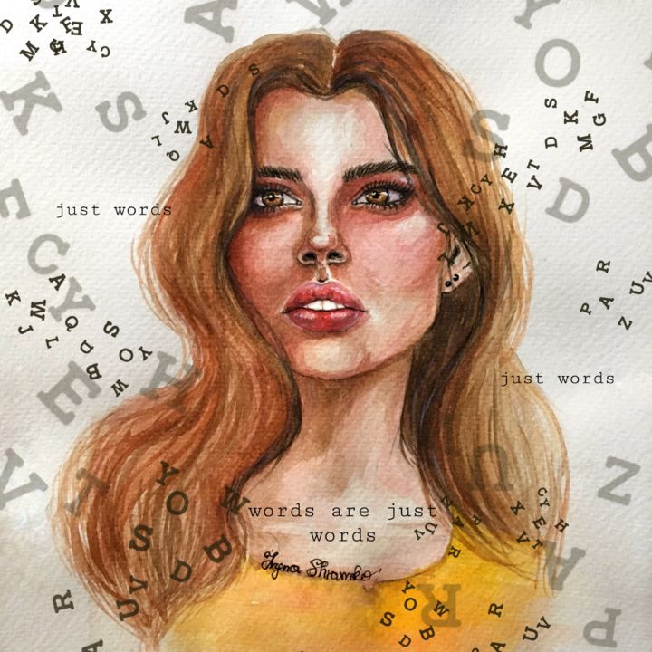 Digital Arts titled "in my mind. in my h…" by Iryna Shramko, Original Art, 2D Digital Work