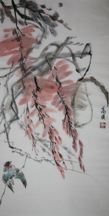 Peinture intitulée "img-0853b.jpg" par Shuang Gao, Œuvre d'art originale