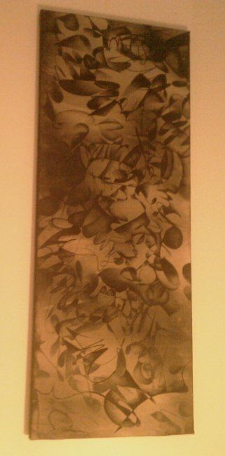 Painting titled "my love" by Sherry Ostopick, Original Art,