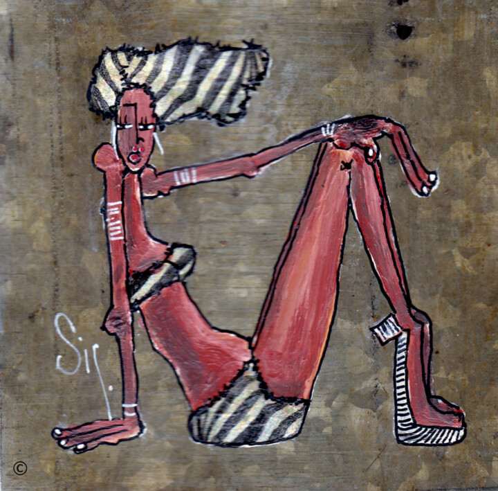 Κολάζ με τίτλο "zebrattitude-sig.jpg" από Sig, Αυθεντικά έργα τέχνης