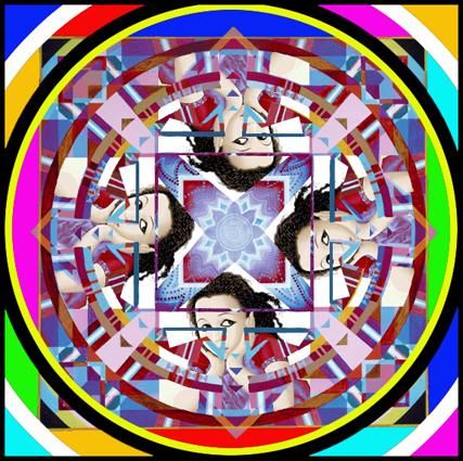 Digital Arts titled "Kaleidoscope" by Mr T Silappathikaram, Original Artwork