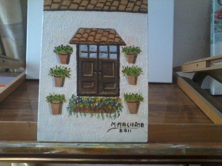 Painting titled "Ventana andaluza" by Silo, Original Artwork, Other