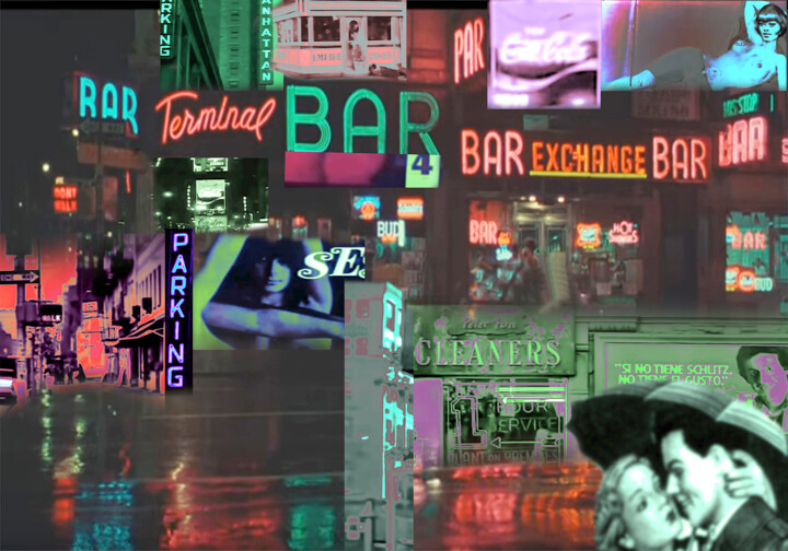 Digital Arts titled "NEW YORK" by Silva Nironi, Original Artwork, Digital Collage