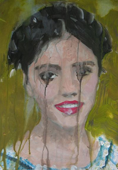 Painting titled "Just me!" by Angelina Silva, Original Artwork
