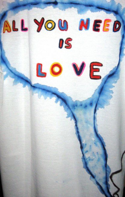Artcraft titled "All you need is love" by Angelo Magno, Original Artwork