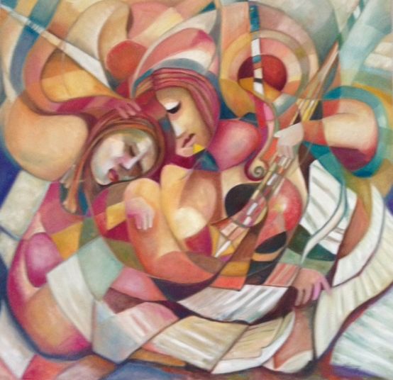 Pintura intitulada "php6rdkgk.png" por Silvia Borini, Obras de arte originais, Óleo