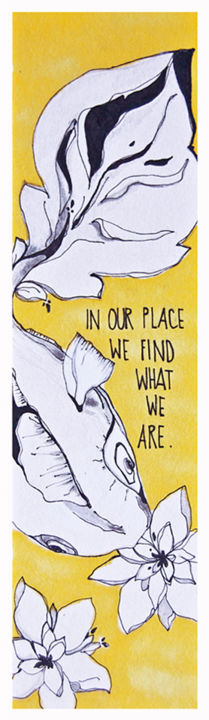 Рисунок под названием "OUR PLACE" - Silvia Gatti, Подлинное произведение искусства