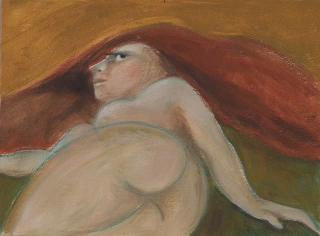 Schilderij getiteld "camilla" door Silvia Benfenati, Origineel Kunstwerk