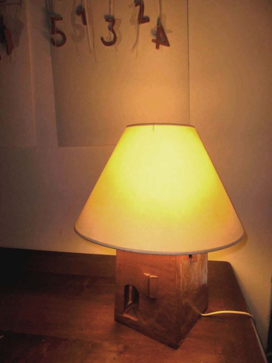 Sculpture titled "luce di casa" by Silvia Benfenati, Original Artwork, Ceramics