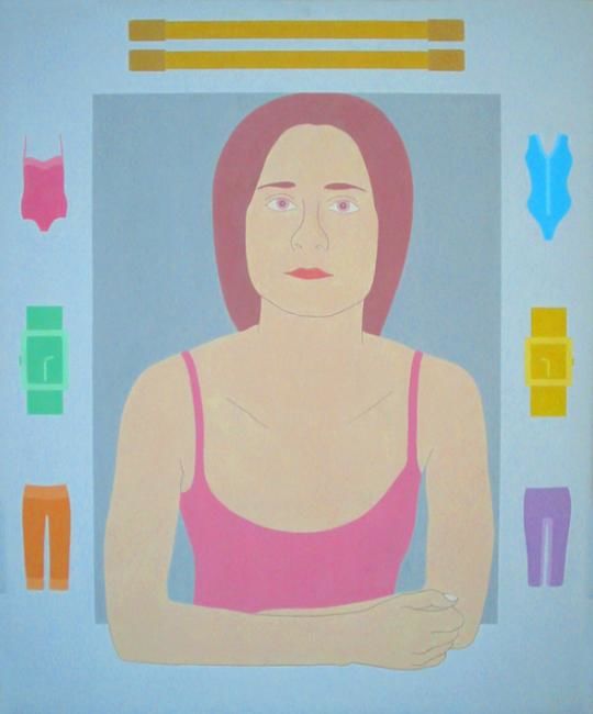 Pittura intitolato "E" da Silvia Ballarin, Opera d'arte originale,