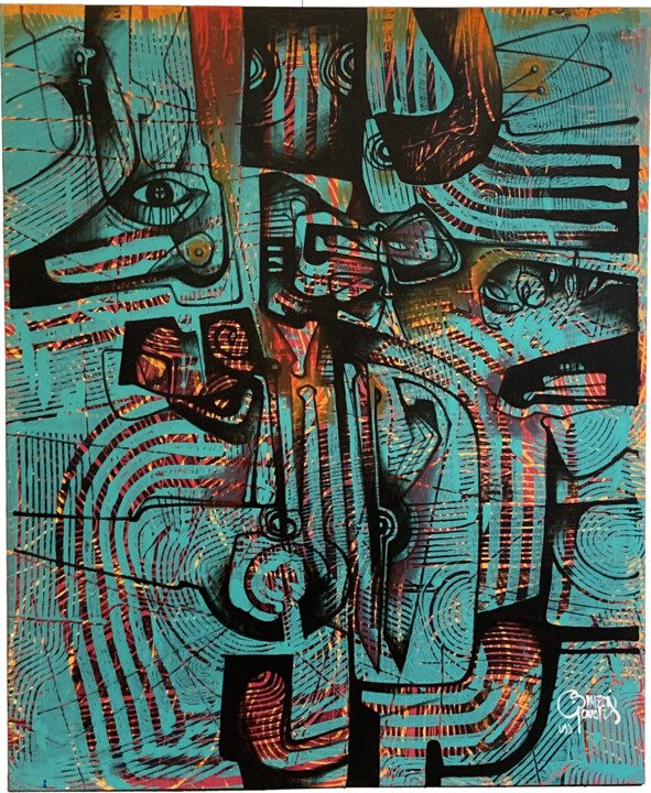 "Nacimiento de Marip…" başlıklı Tablo Simeón Gonzales tarafından, Orijinal sanat, Akrilik