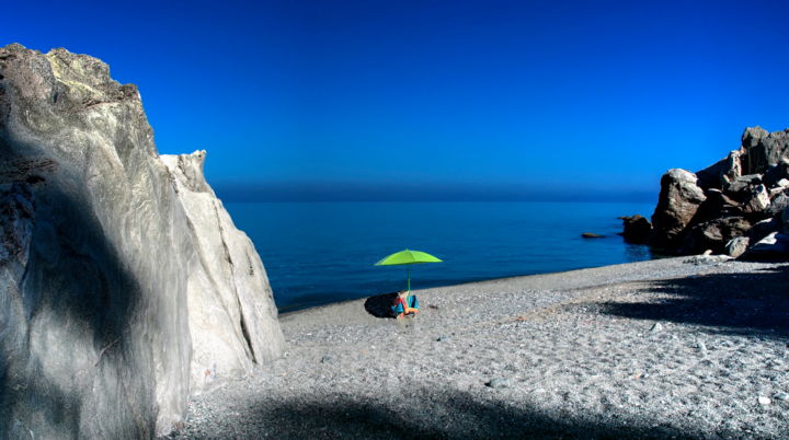 Fotografia zatytułowany „Beach” autorstwa Simon Gaitanidis, Oryginalna praca, Fotografia cyfrowa