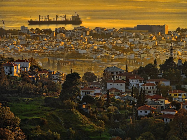 Φωτογραφία με τίτλο "city view" από Simon Gaitanidis, Αυθεντικά έργα τέχνης, Ψηφιακή φωτογραφία