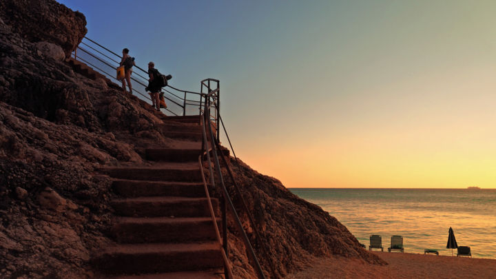 Photographie intitulée "Day ends" par Simon Gaitanidis, Œuvre d'art originale, Photographie numérique