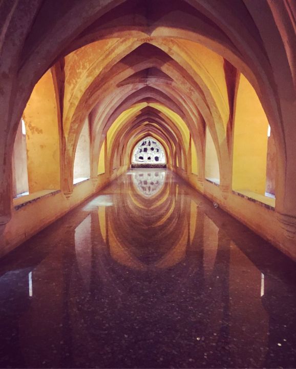 Photographie intitulée "Alcazar seville" par Simon Chevalier, Œuvre d'art originale