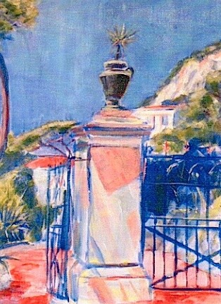 Ζωγραφική με τίτλο "Gibraltar" από Simon Taylor, Αυθεντικά έργα τέχνης