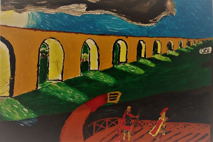Painting titled "art-image-roman-sim…" by Simonius Art, Original Art,