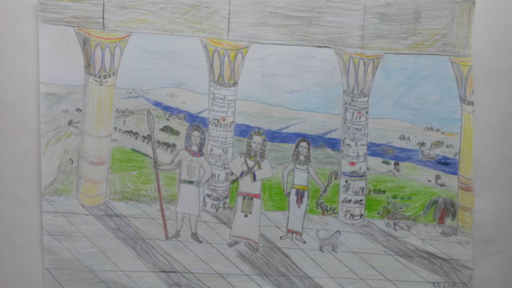 Painting titled "simon-art-egypt-val…" by Simonius Art, Original Art,